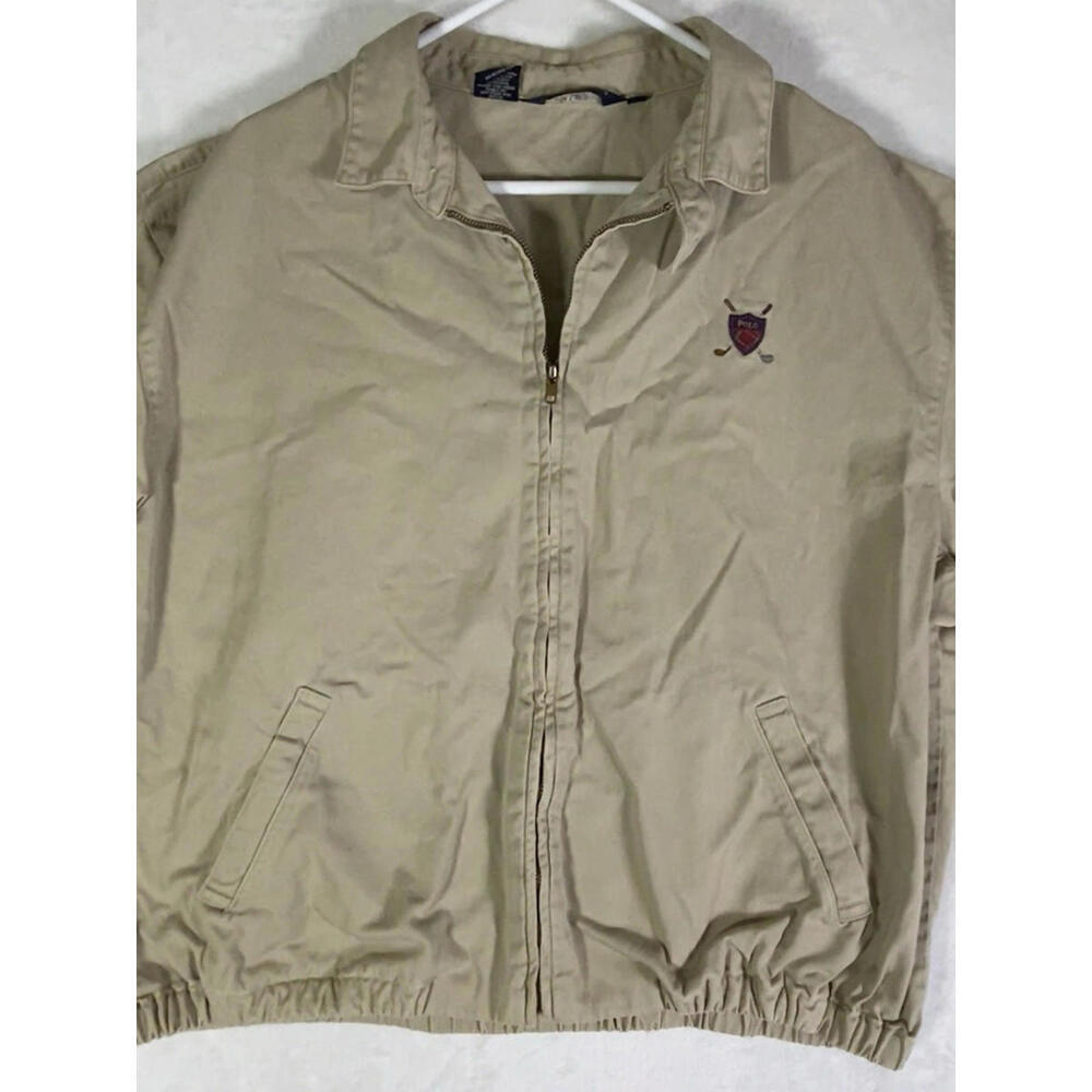 Vintage Polo Ralph Lauren Harrington Bomber Jacket Men’s USA Made 1980s XLarge - Picture 8 of 13
